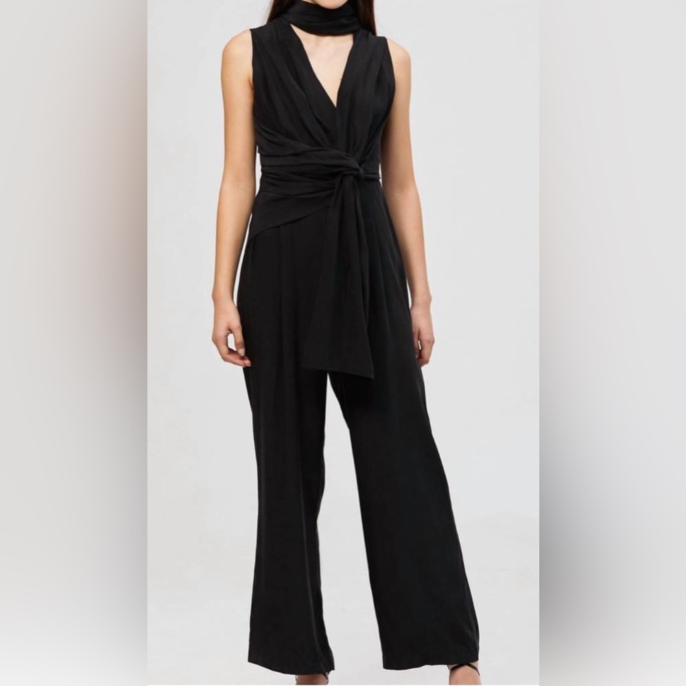 ACLER Alma Silk Jumpsuit (Size 10)